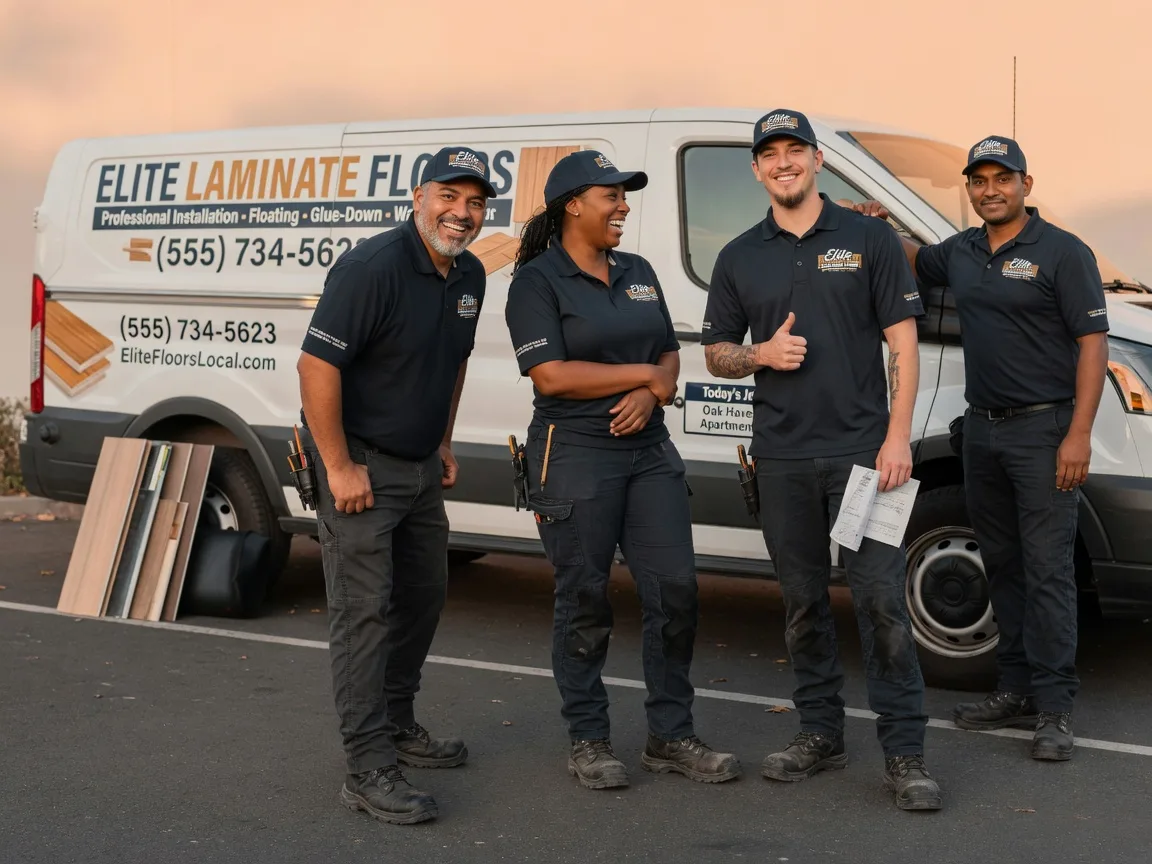 Laminate flooring installation company in Enterprise, KS